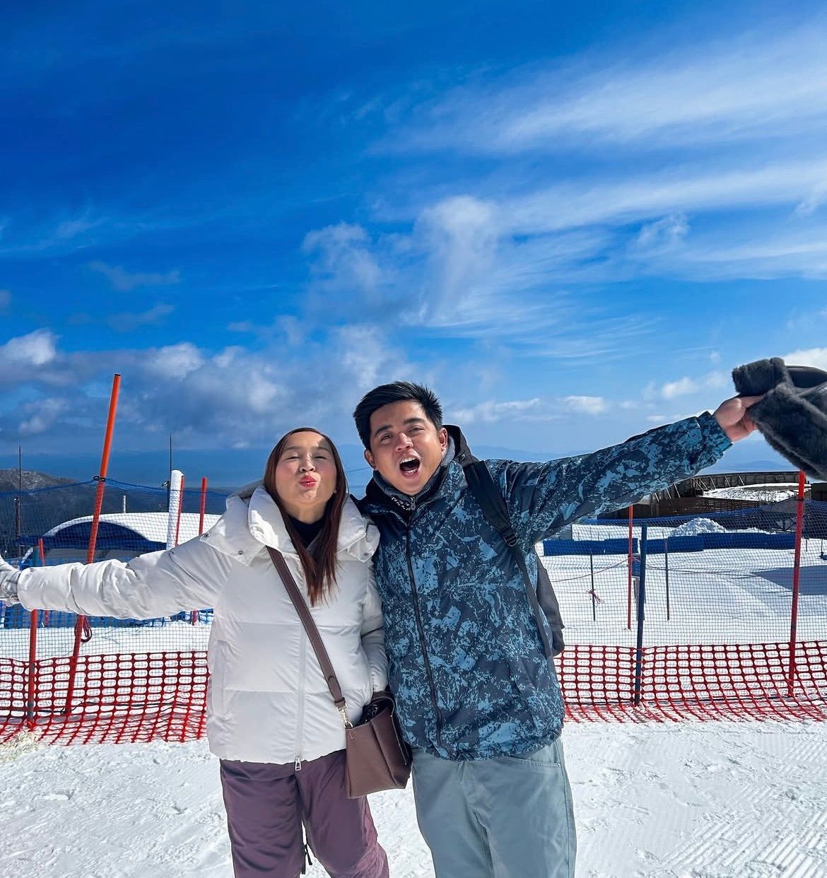 My First Snow Experience in 🇯🇵